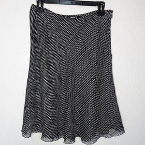 DKNY Silk Skirt